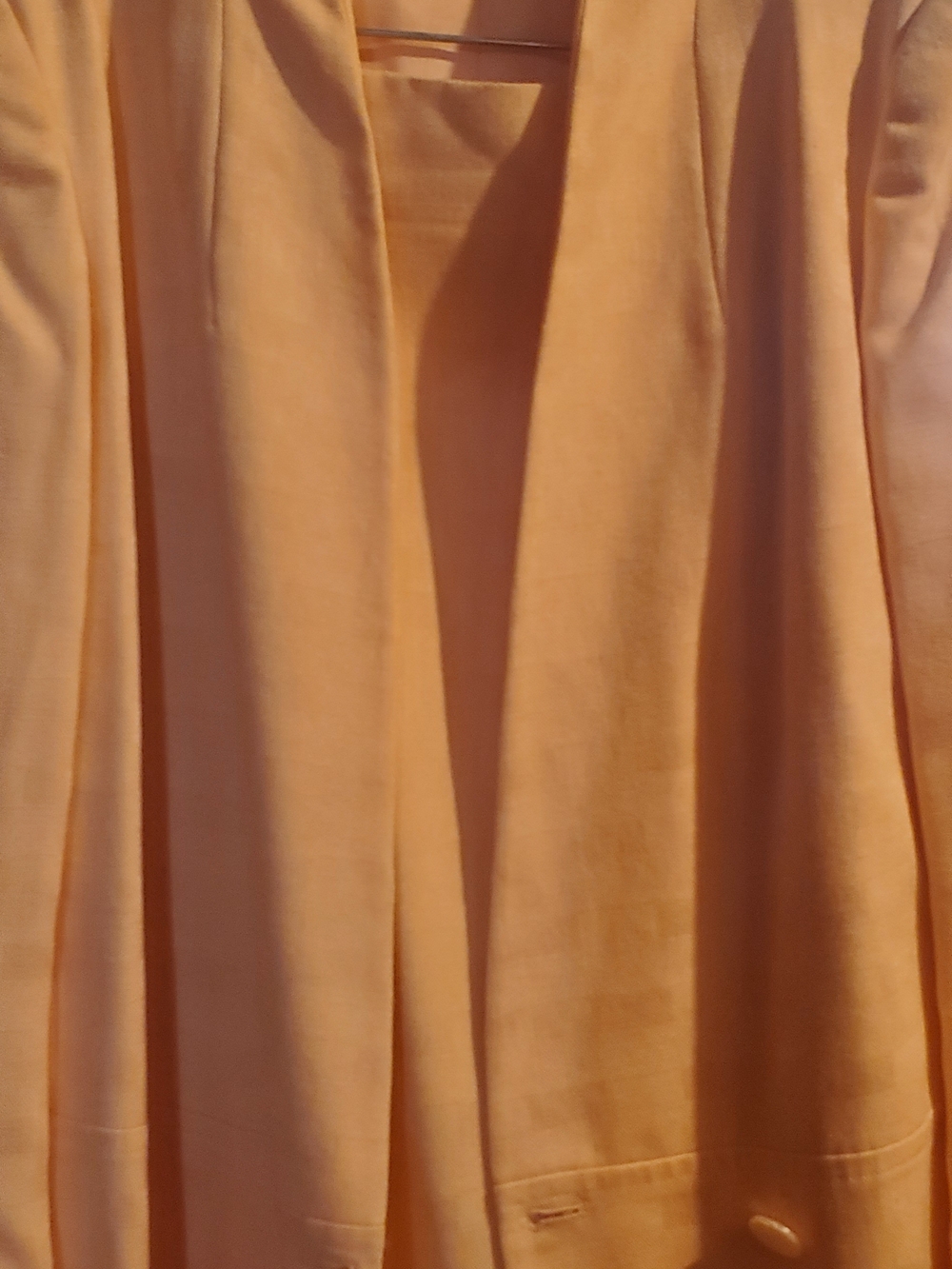 Women's Peach Pleated Skirt